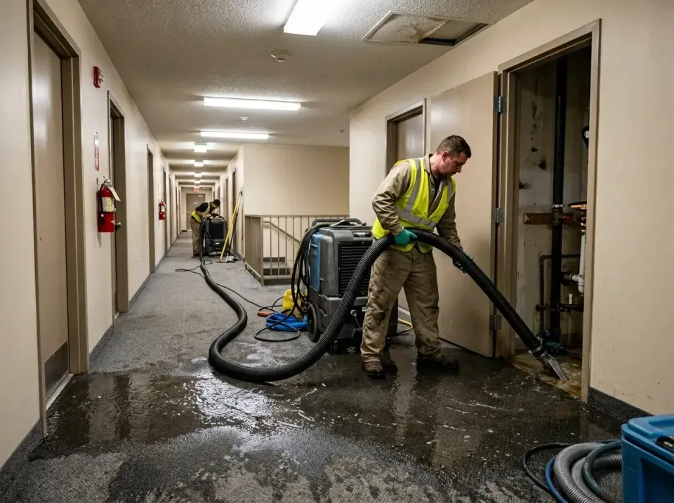 multi-unit-apartment-hallway-f-005 — frequently asked questions, Emergency Burst Pipe Water Extraction & Removal in Pontoon…